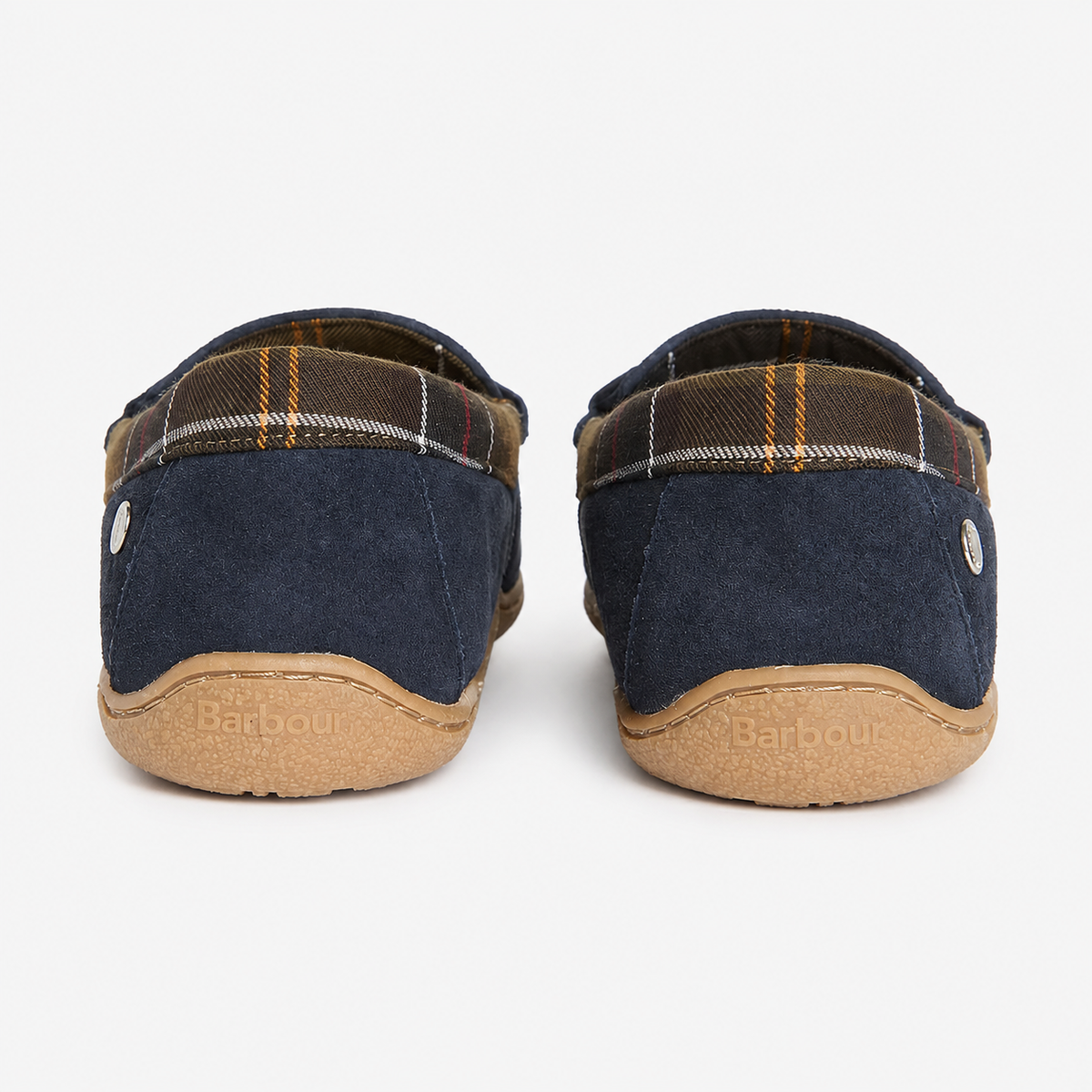 Barbour ALBERT Mens Moccasins Navy Suede