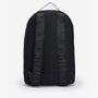 Barbour KNOCKHILL ESSENTIAL BACKPACK Unisex Adults Backpack Black back view with adjustable webbed shoulder straps.