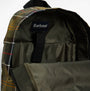 Barbour TORRIDON TARTAN Backpack Mens Backpack/Rucksack Classic Tartan interior view showing lining and logo.