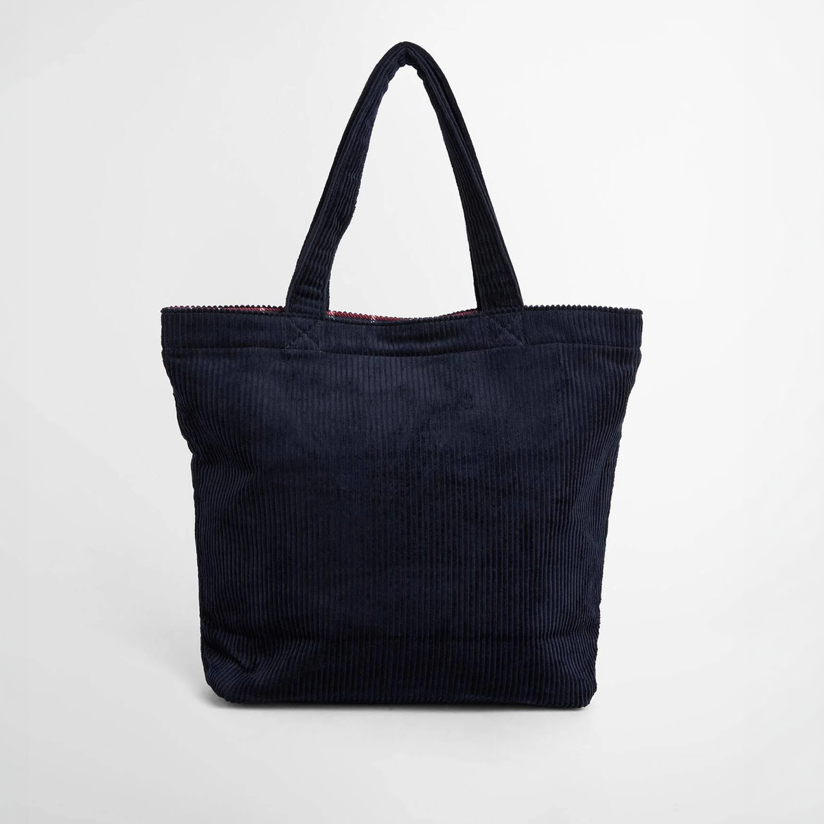 Barbour MINI CARRICK CORD TOTE Womens Tote Bag Navy