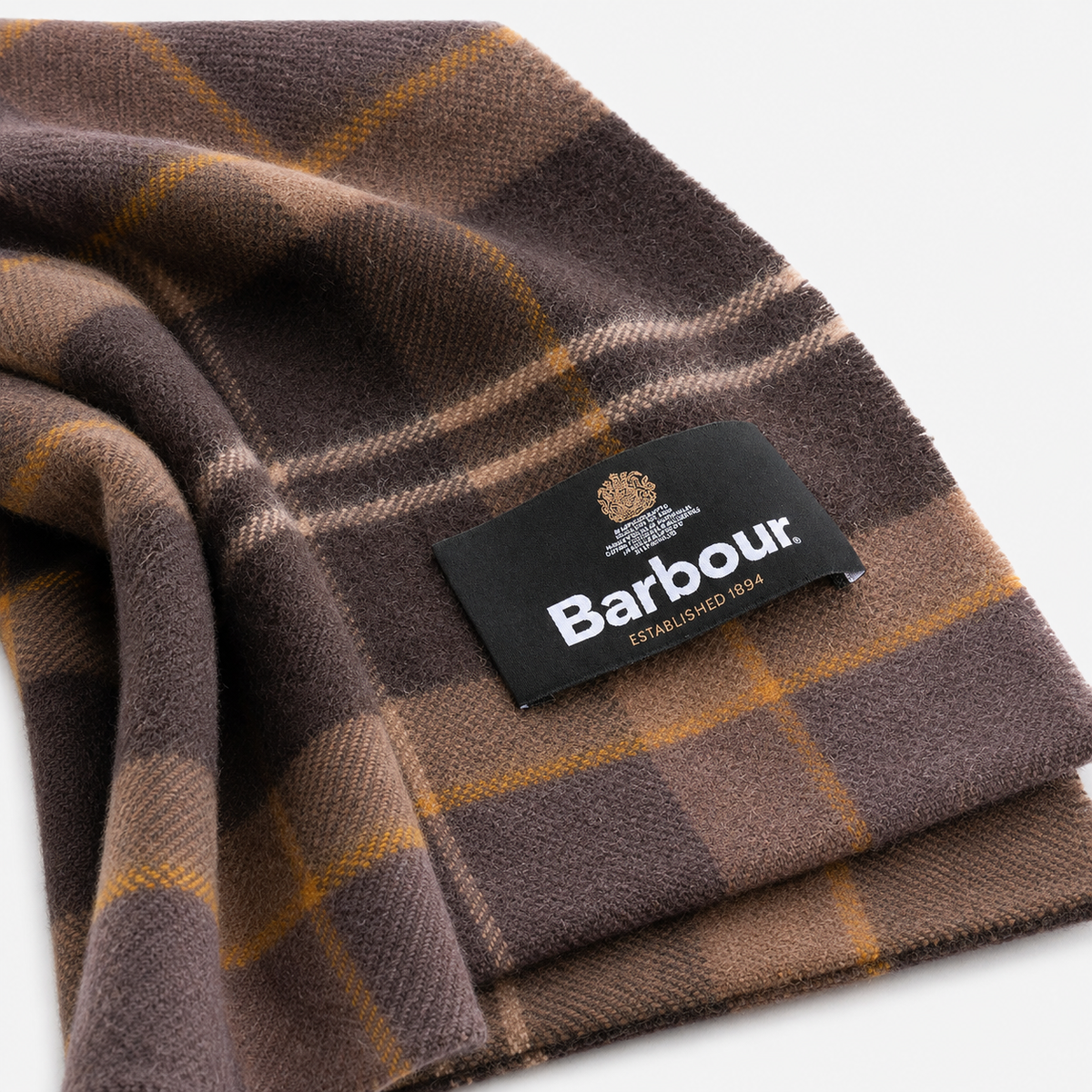 Barbour MINERAL TARTAN Unisex Adults Regular Dried Bracken