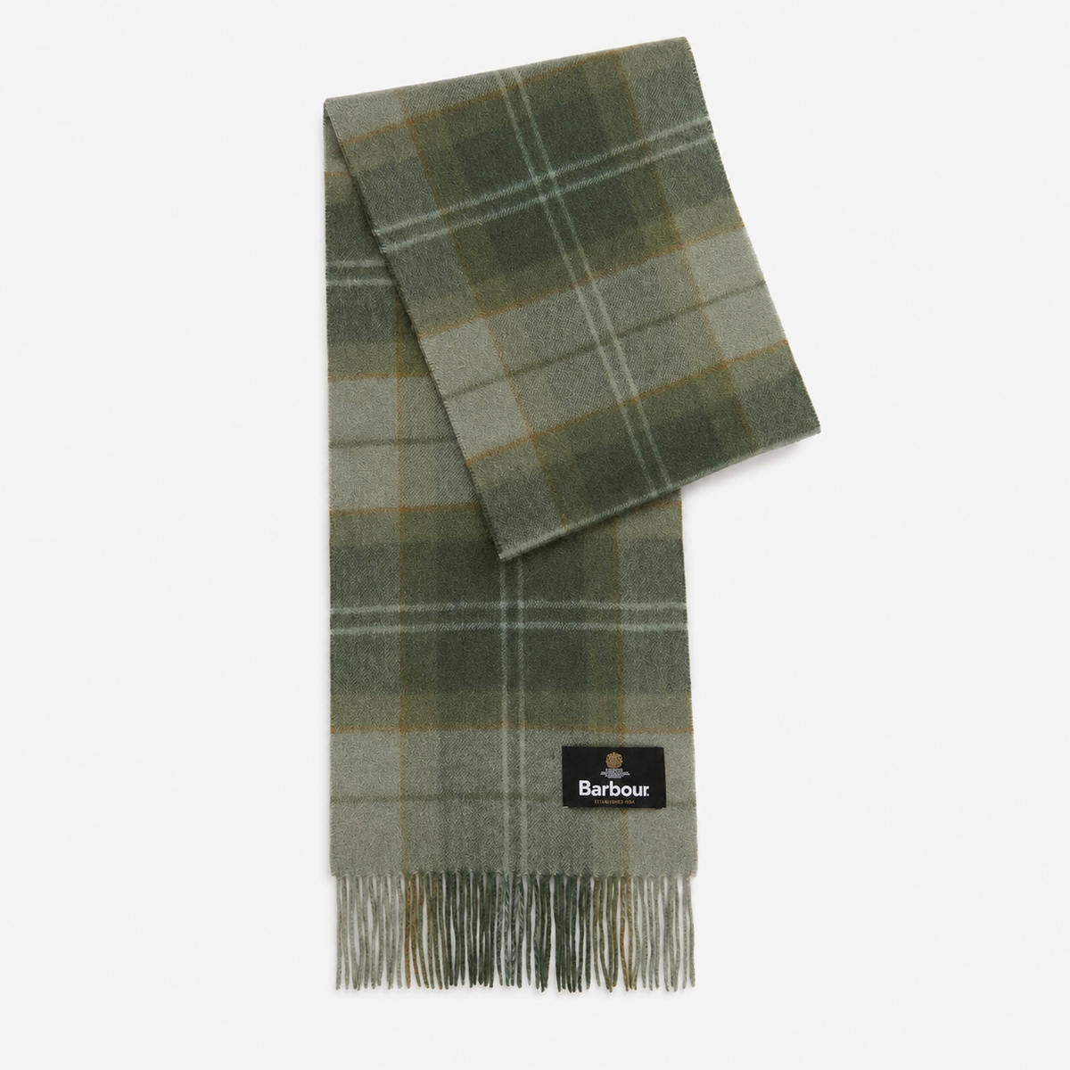 Barbour MINERAL TARTAN Unisex Adults Regular Pine Glen