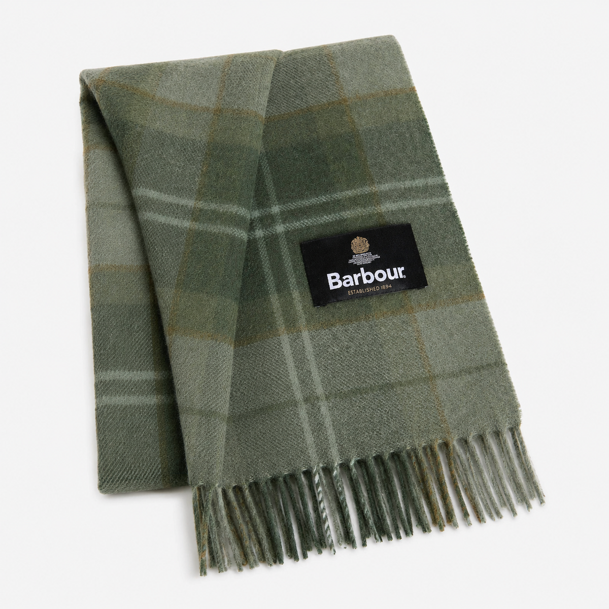 Barbour MINERAL TARTAN Unisex Adults Regular Pine Glen