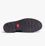 Base London PANZER Mens Casual Boots Blue sole view with rubber outsole and traction pattern.