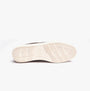 Base London KEEL Mens Perforated Suede Casual Shoes Grey bottom view showing sole design and texture.