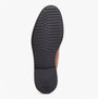 Base London NASHVILLE Mens Shoes Tan sole view, showcasing rubber sole texture and pattern.