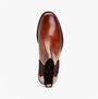 Base London RANGER Mens Boots Tan top view showcasing leather upper and pull-on design.