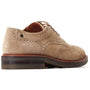 Base London HATFIELD Mens Shoes Tan side view showcasing suede upper and lace-up detail.