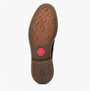 Base London HATFIELD Mens Shoes Navy bottom view showing rubber sole with circular grip design.