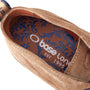 Base London KNEBWORTH Mens Boots Camel detail view showing inner sole design and logo.