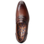 Base London BRUNO Mens Shoes Brown top view showing leather upper and comfortable lining.