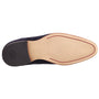 Base London BRUNO Mens Shoes Navy bottom view with rubber sole detail