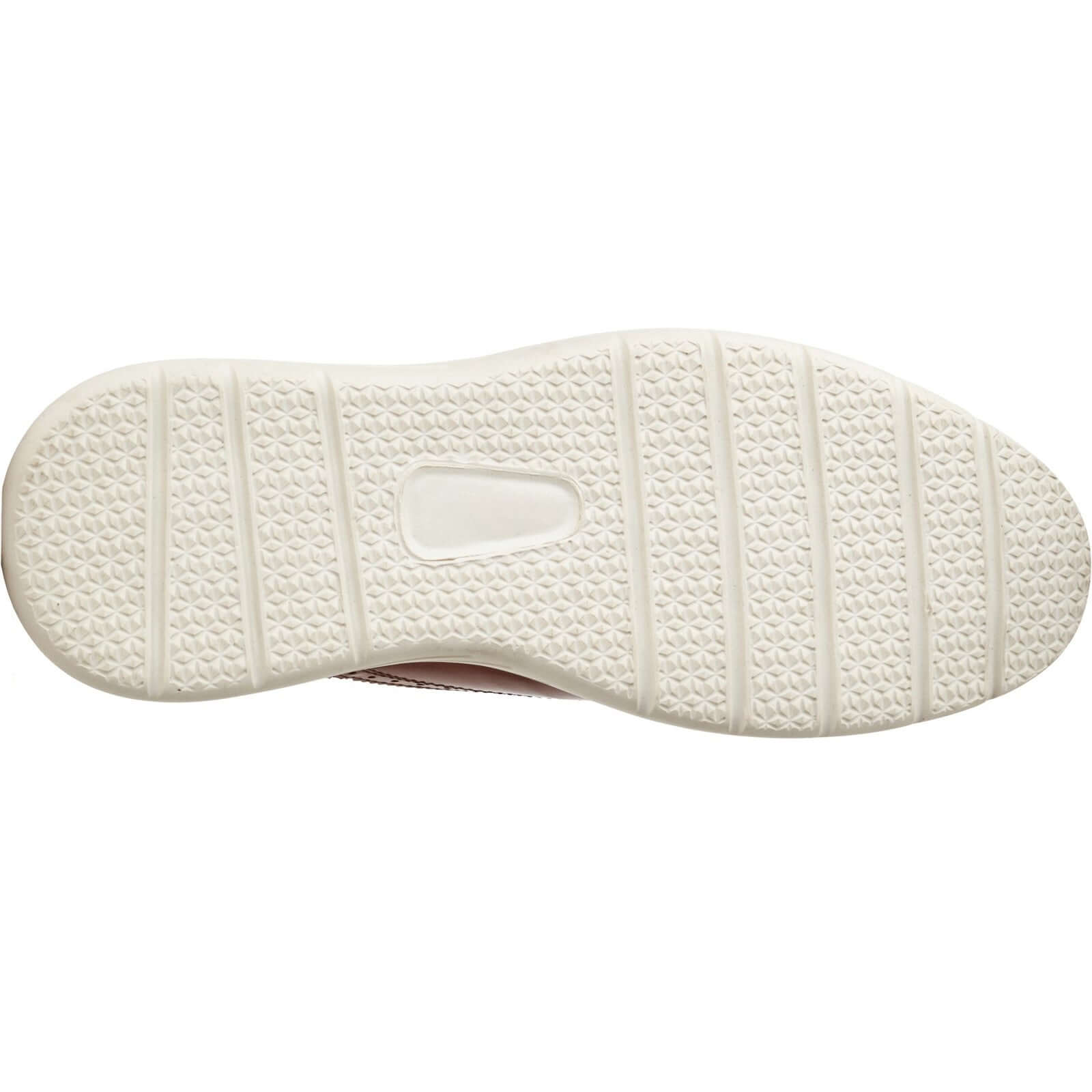 Base London FLIGHT Mens Shoes Tan sole view, showcasing the textured EVA outsole for comfort and durability.
