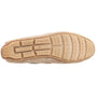 Base London BROOKS Mens Shoes Camel rubber sole view from below showing traction and design details.