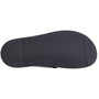 Base London WEBB Mens Sandals Black bottom view, featuring grip sole and lightweight design.