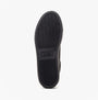 Base London DALSTON Mens Shoes Black bottom view rubber sole texture