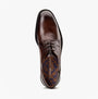 Base London SLEEVE Mens Shoes Brown top view showing leather upper and lace-up design