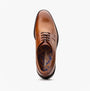 Base London SLEEVE Mens Shoes Tan top view showcasing leather upper and lace-up closure.