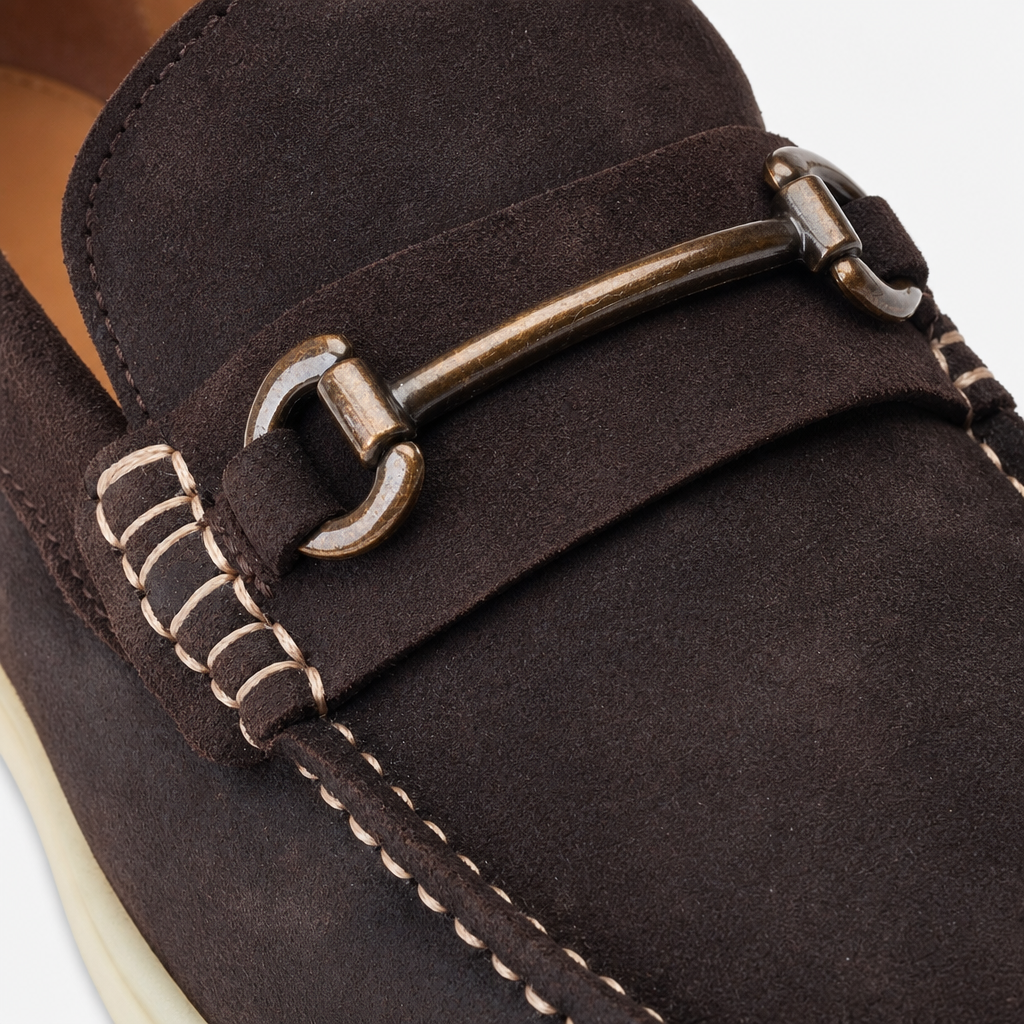 SNAPPER Mens Loafers Brown