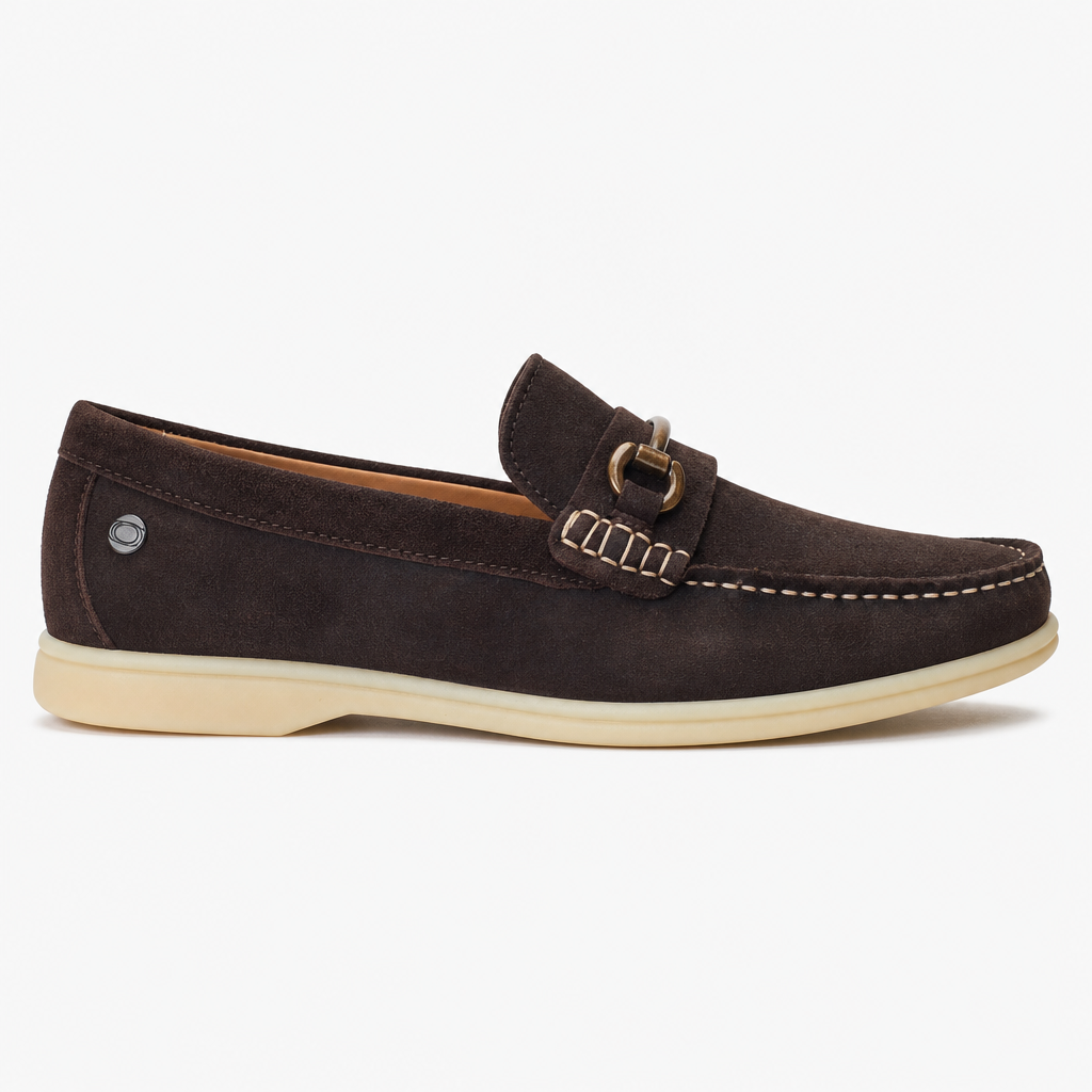 SNAPPER Mens Loafers Brown