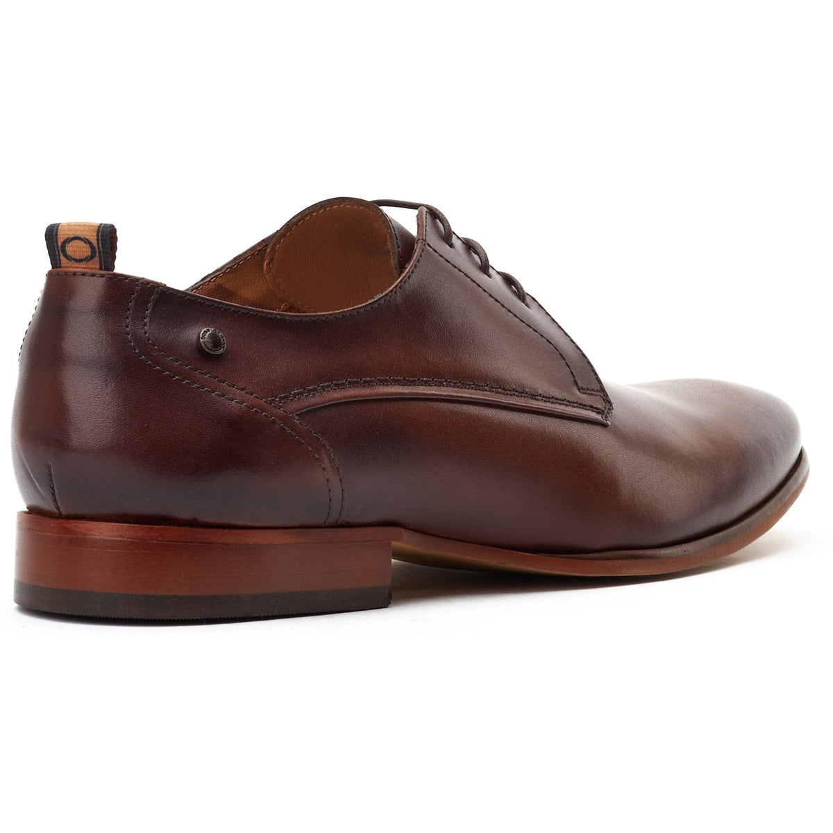 Base London GAMBINO EXCEL Mens Derby Shoes Dark Brown