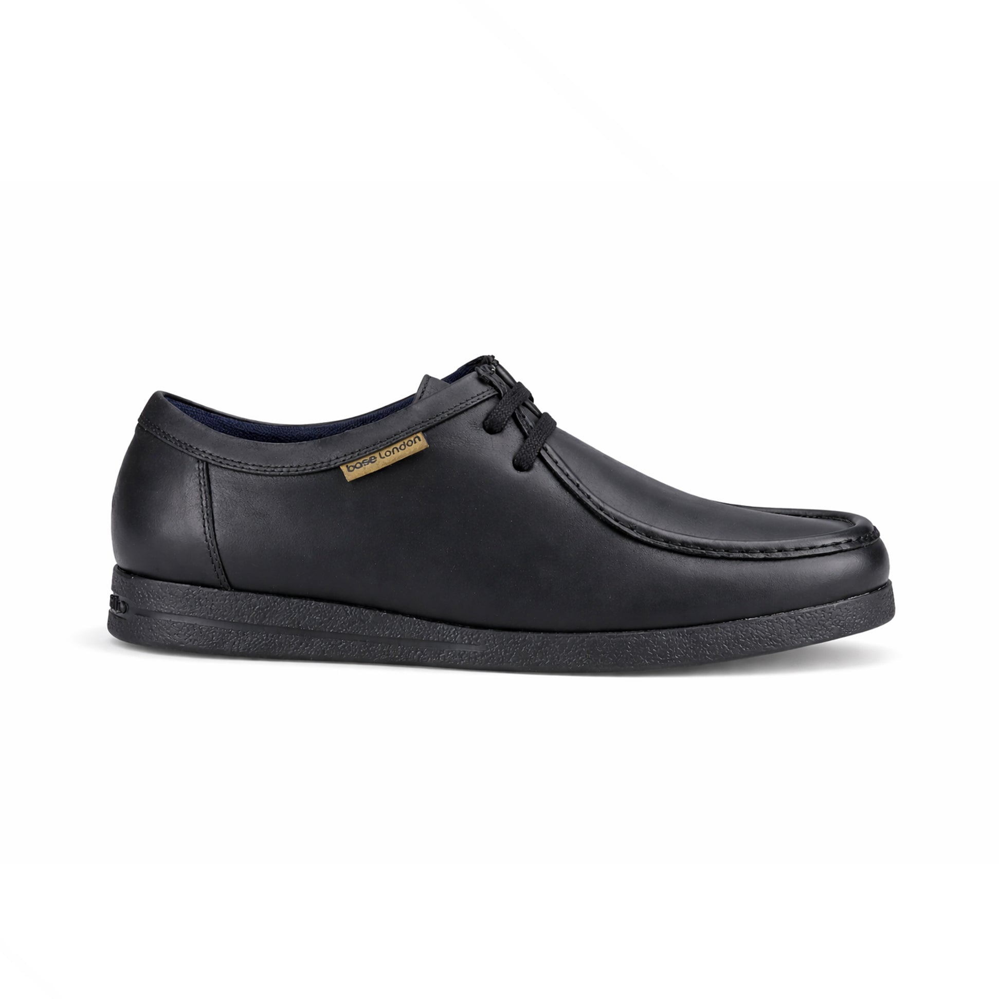 Base London KOKO Mens Moccasins Black