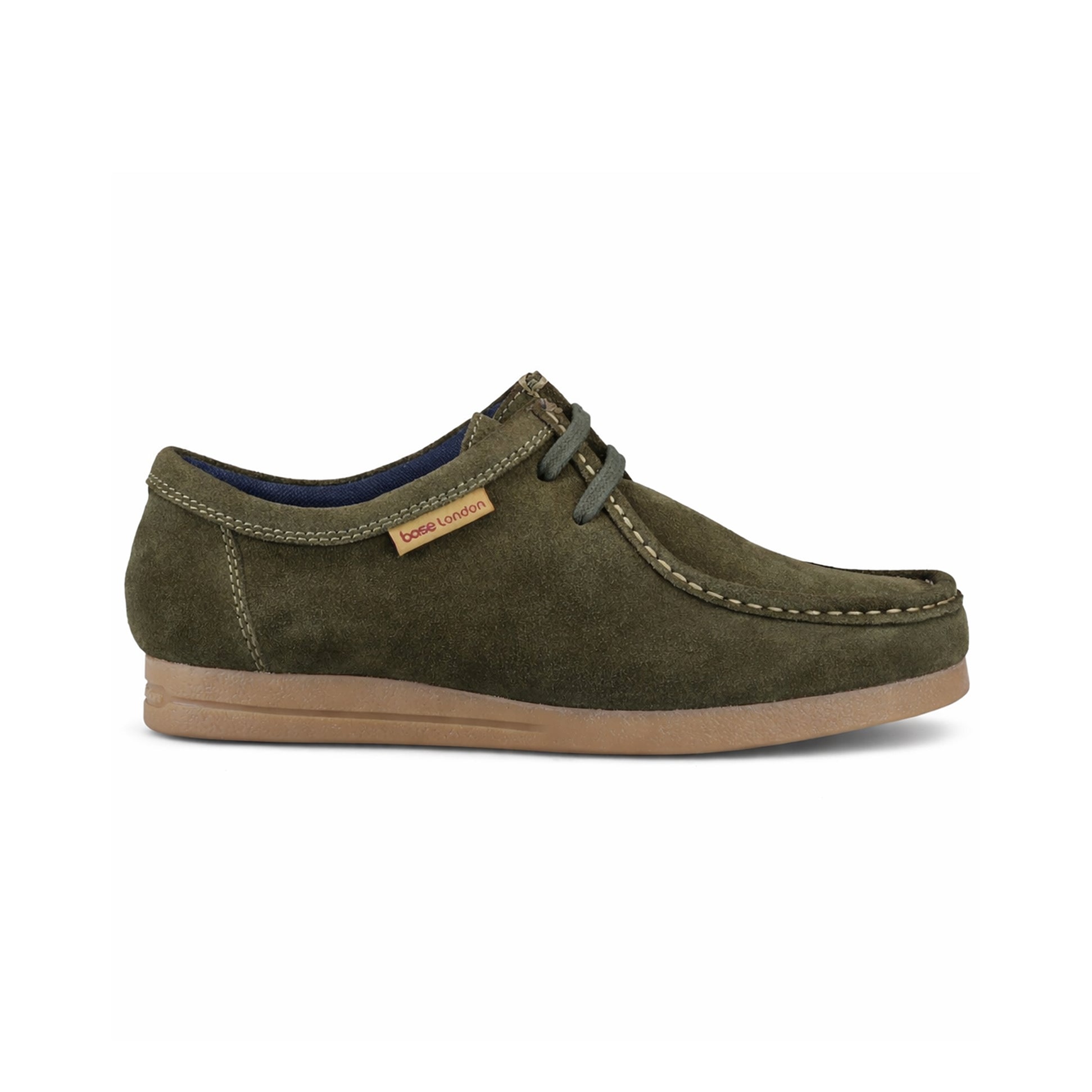 Base London KOKO Mens Moccasins Olive