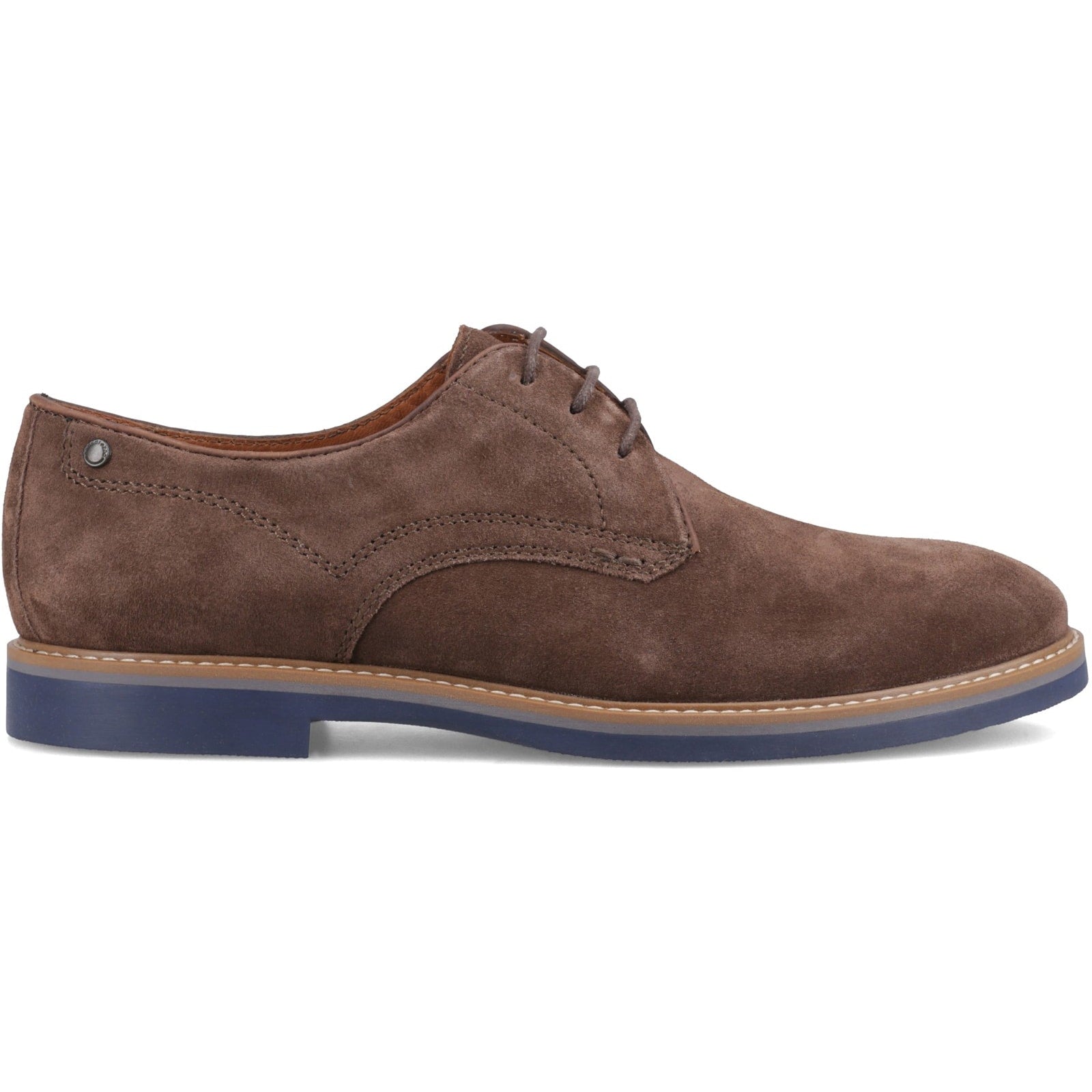 Base London STRAND Mens Derby Shoes Brown