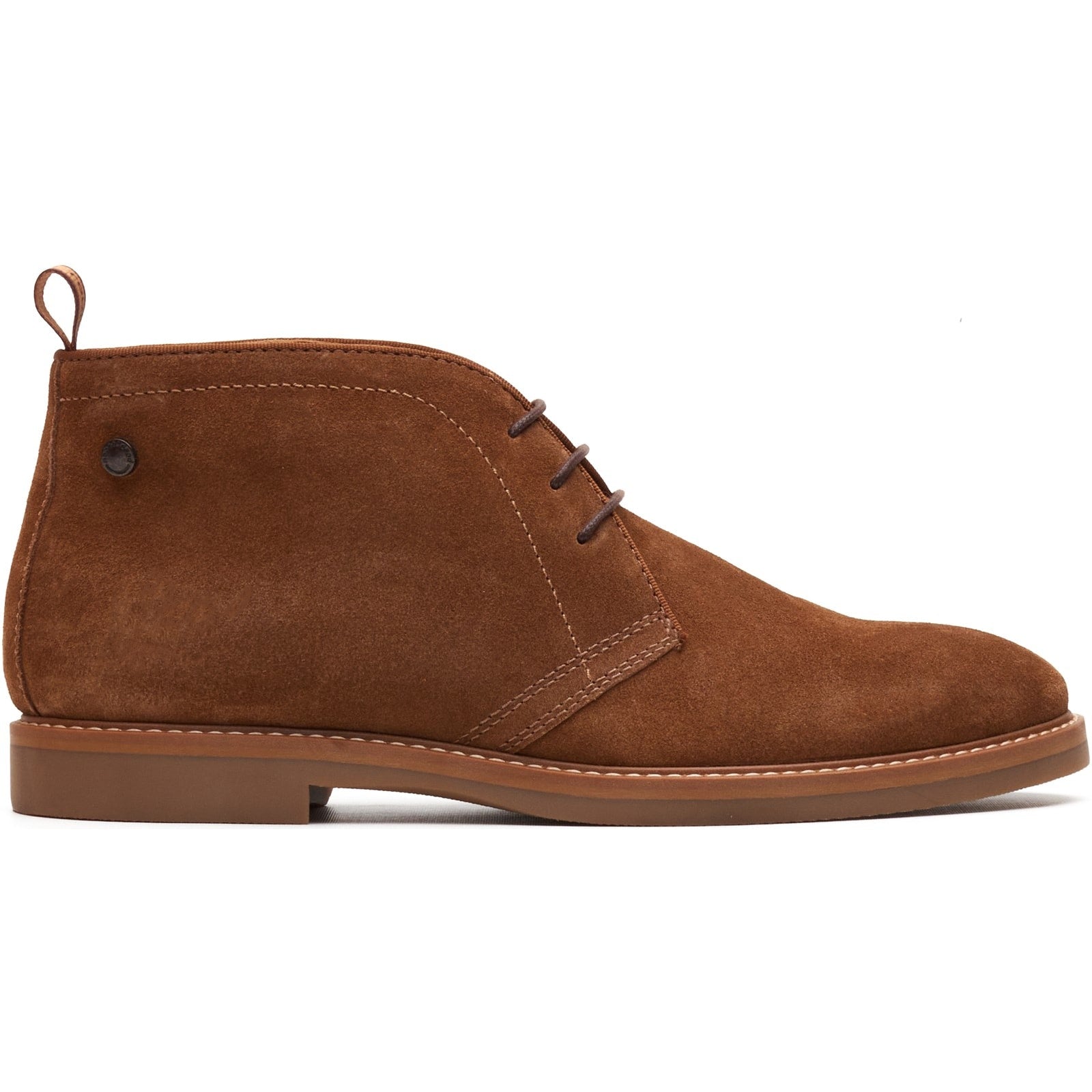 Base London CARLTON Mens Chukka Boots Camel