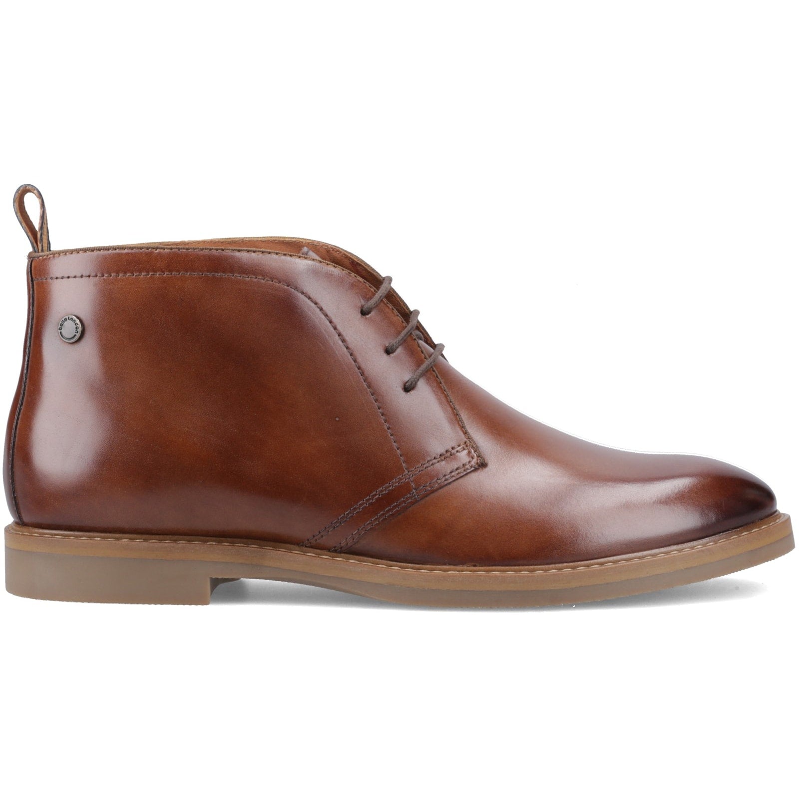 Base London CARLTON Mens Chukka Boots Tan