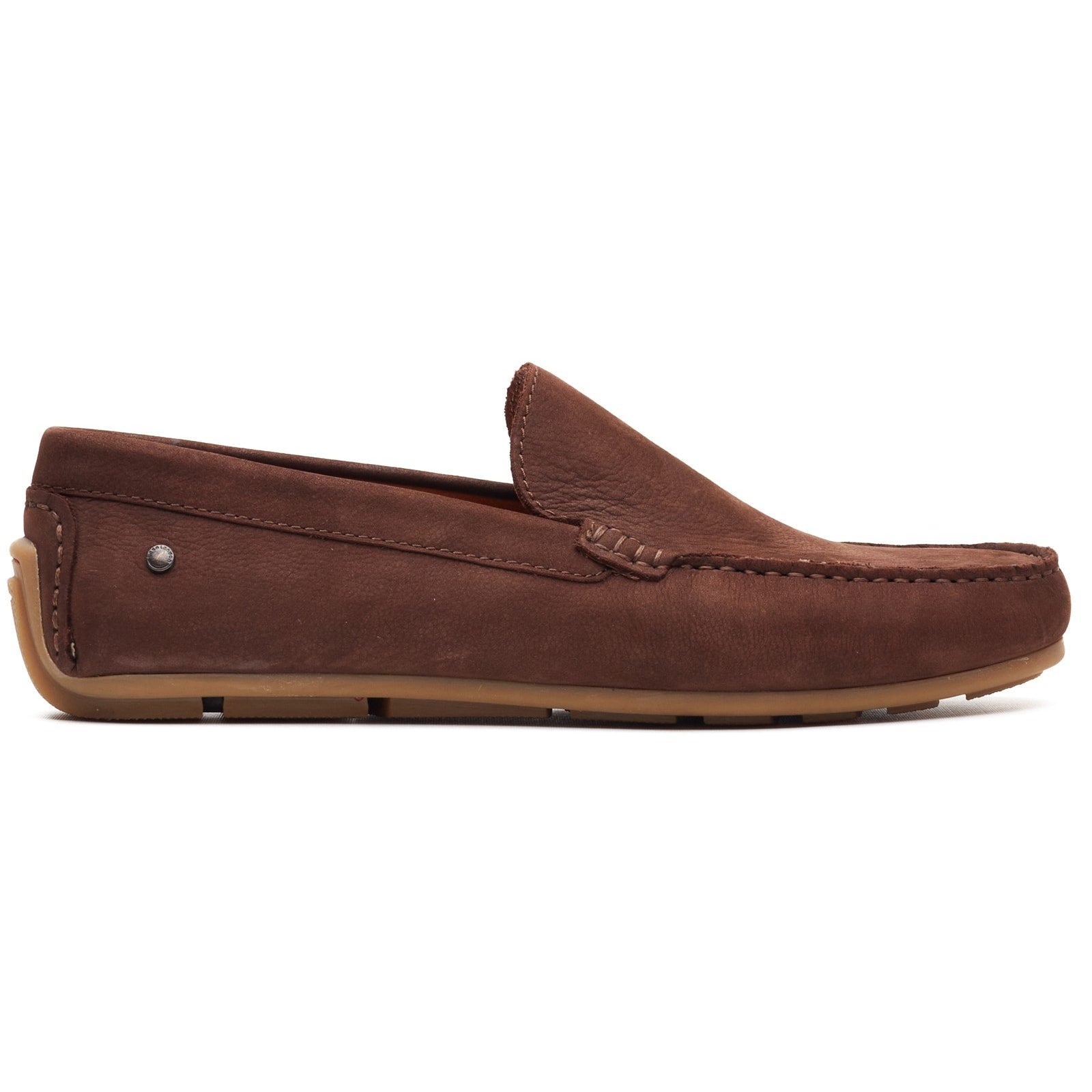 Base London MOSS Mens Moccasins Brown