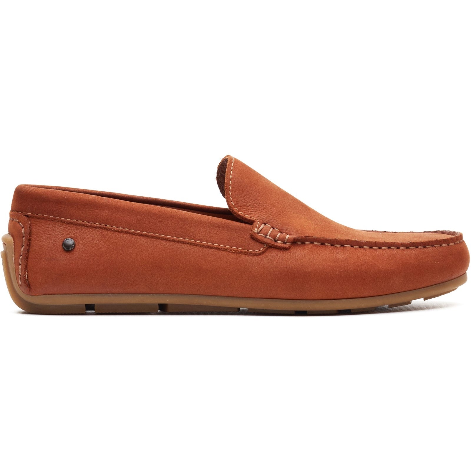 Base London MOSS Mens Moccasins Tan