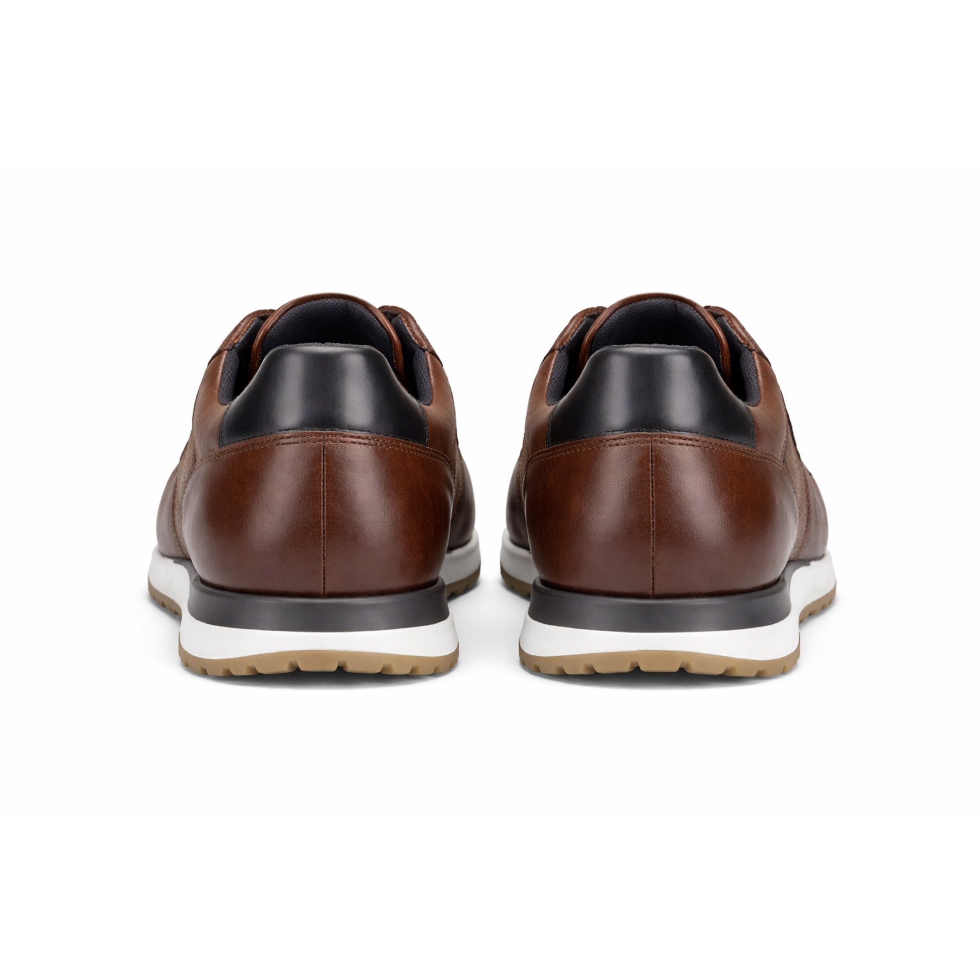 Base London LANCASTER Mens Casual Trainers Brown