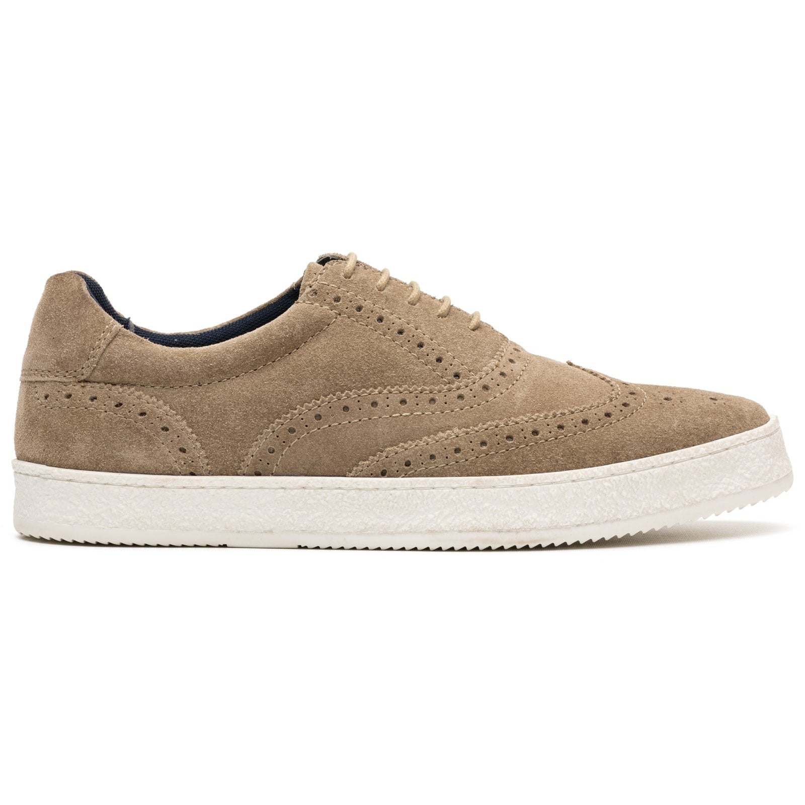 Base London CHRISTO Mens Casual Trainers Taupe