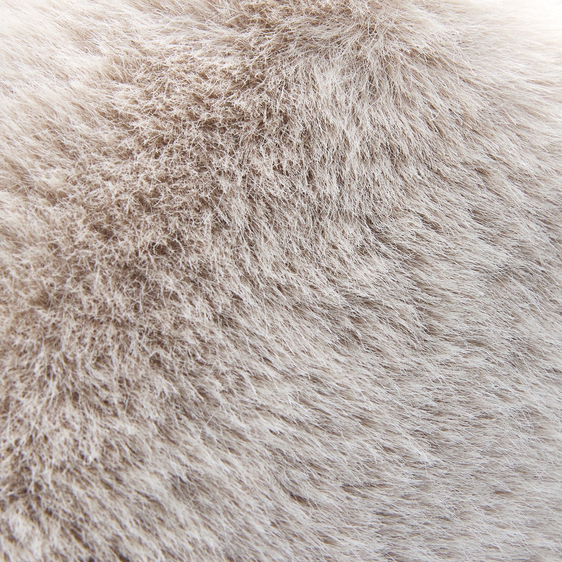 Bedroom Athletics ARIANA Womens Slipper Boots Trace Grey faux fur upper close-up detail view