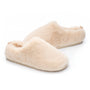 Bedroom Athletics ARIANA Womens Mule Slippers Gingerbread side view soft faux fur slippers