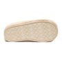 Bedroom Athletics ARIANA Womens Mule Slippers Gingerbread bottom view of sole with TPR material and textured design