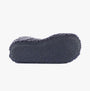 Bedroom Athletics LEONARDO Mens Sherpa Boots Washed Peacoat Navy side view showing synthetic sole detail.