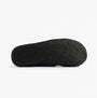 Bedroom Athletics JAMIE Mens Mule Slippers Navy bottom view showing detailed rubber sole