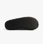 Bedroom Athletics JAMIE Mens Mule Slippers Grey bottom view showing rubber sole texture and design