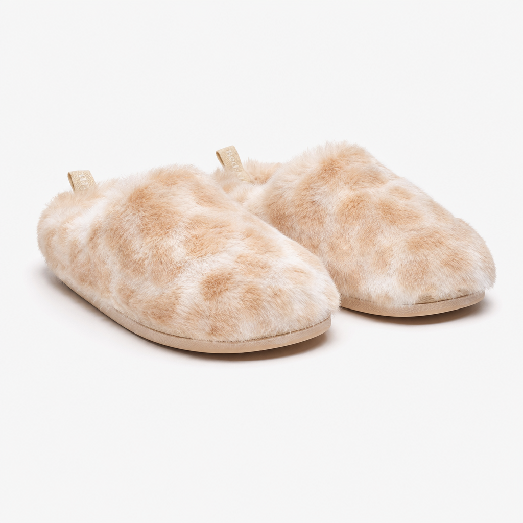 Bedroom Athletics NADINE Womens Mules Caramel Leopard