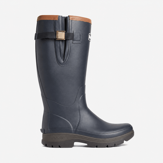 Barbour TEMPEST TALL Mens Wellies Navy/Black