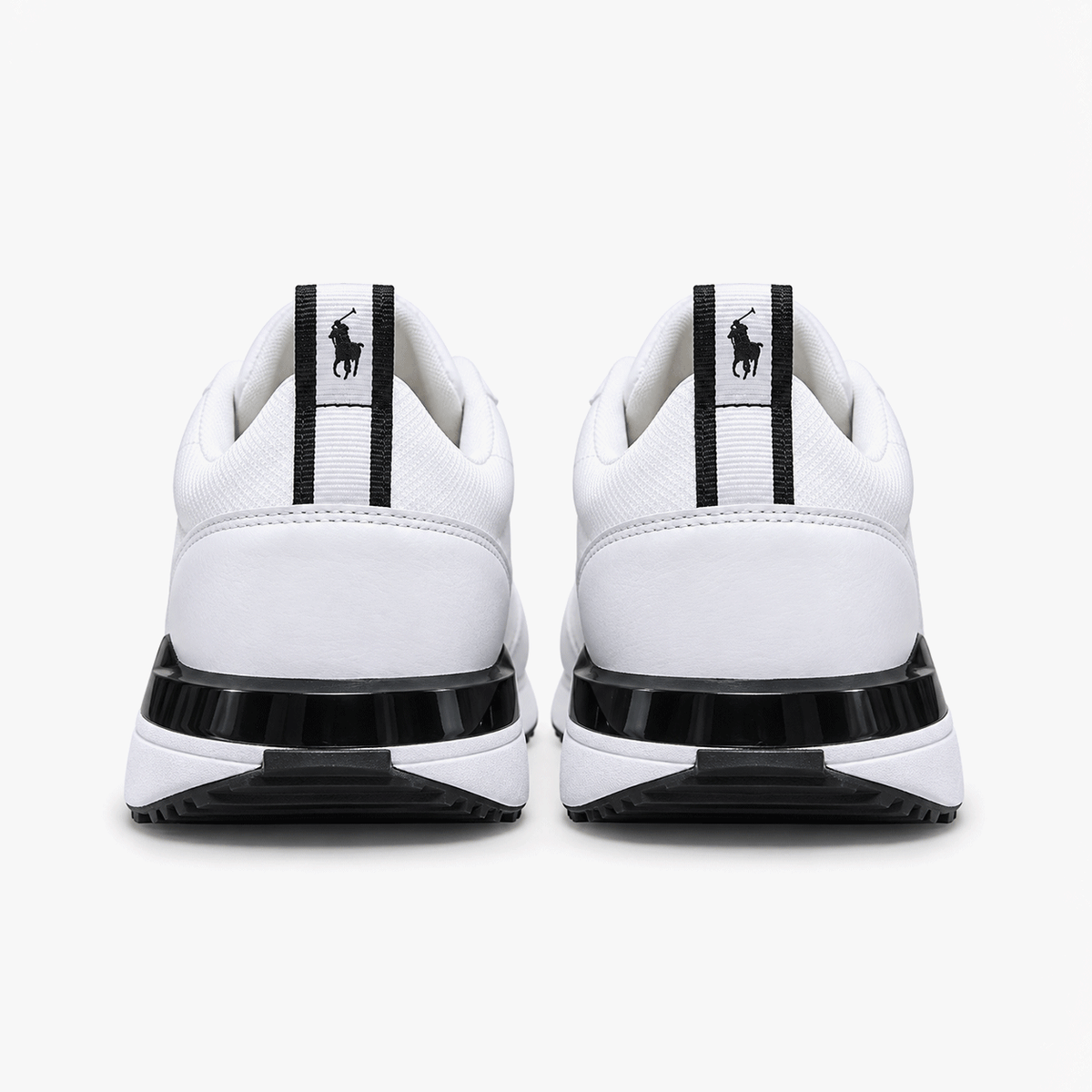 Polo Ralph Lauren TRAIN 89 RIB Mens Casual Trainers White/Black