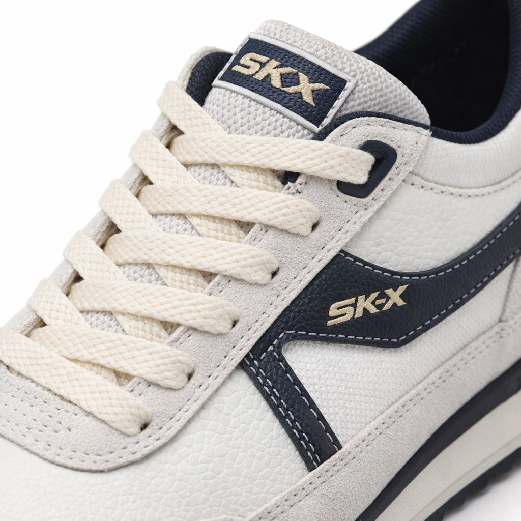 Skechers SKX 92 - SPECTIVE Mens Court Trainers White/Black