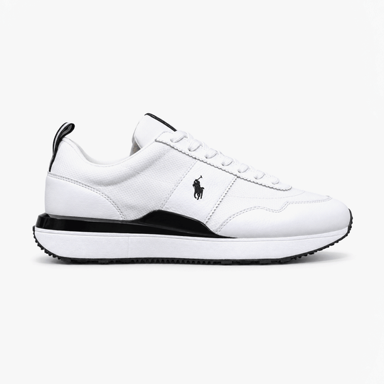 Polo Ralph Lauren TRAIN 89 RIB Mens Casual Trainers White/Black