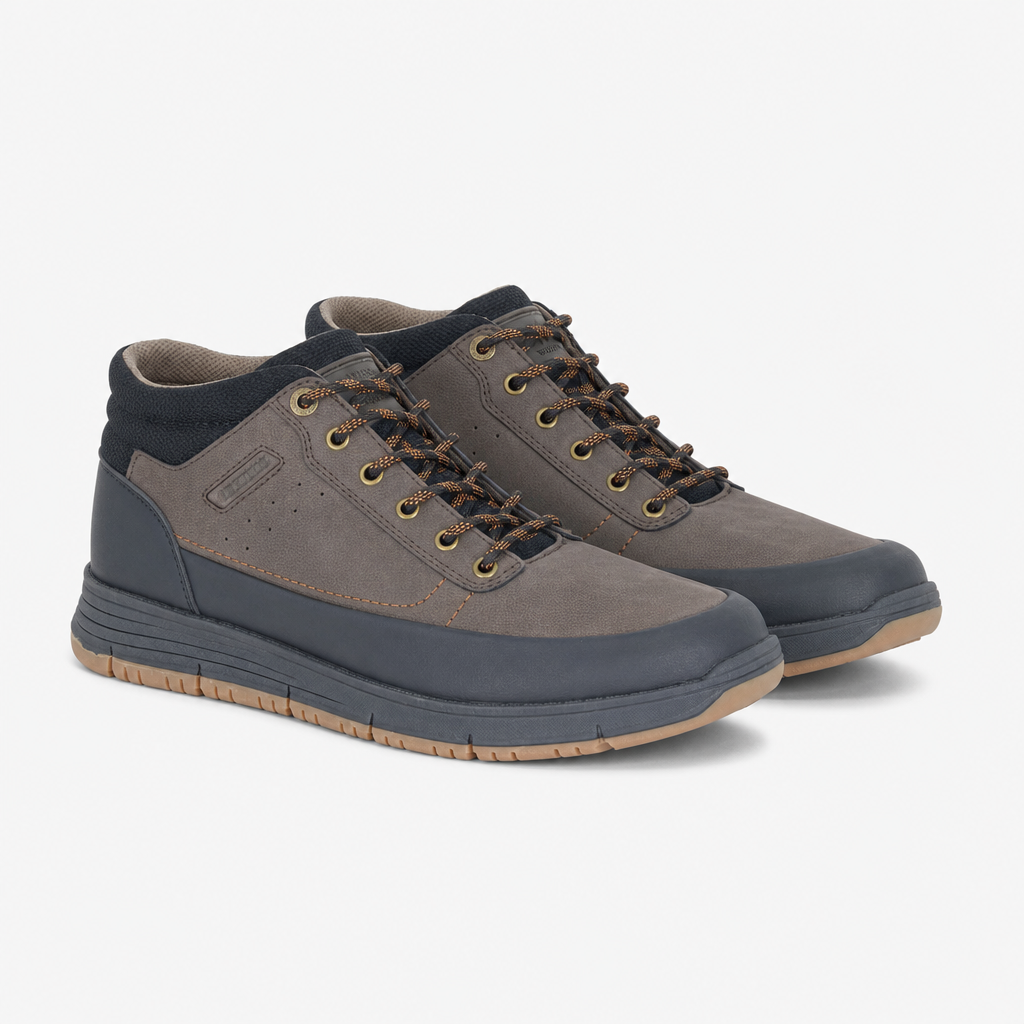 R21 Original FERGUS Mens Ankle Boots Brown/Black