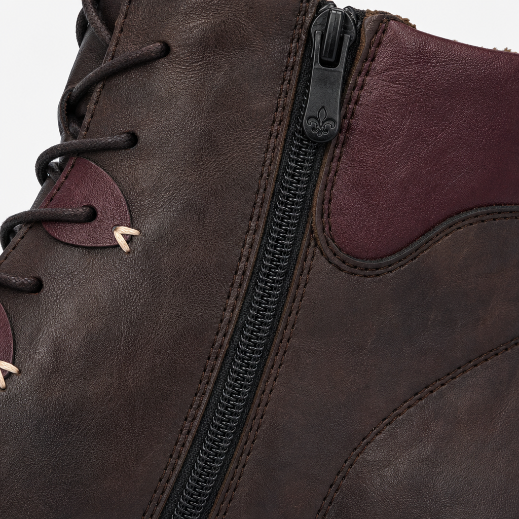 Rieker 73510 Womens Ankle Boots Rancho/Blackberry
