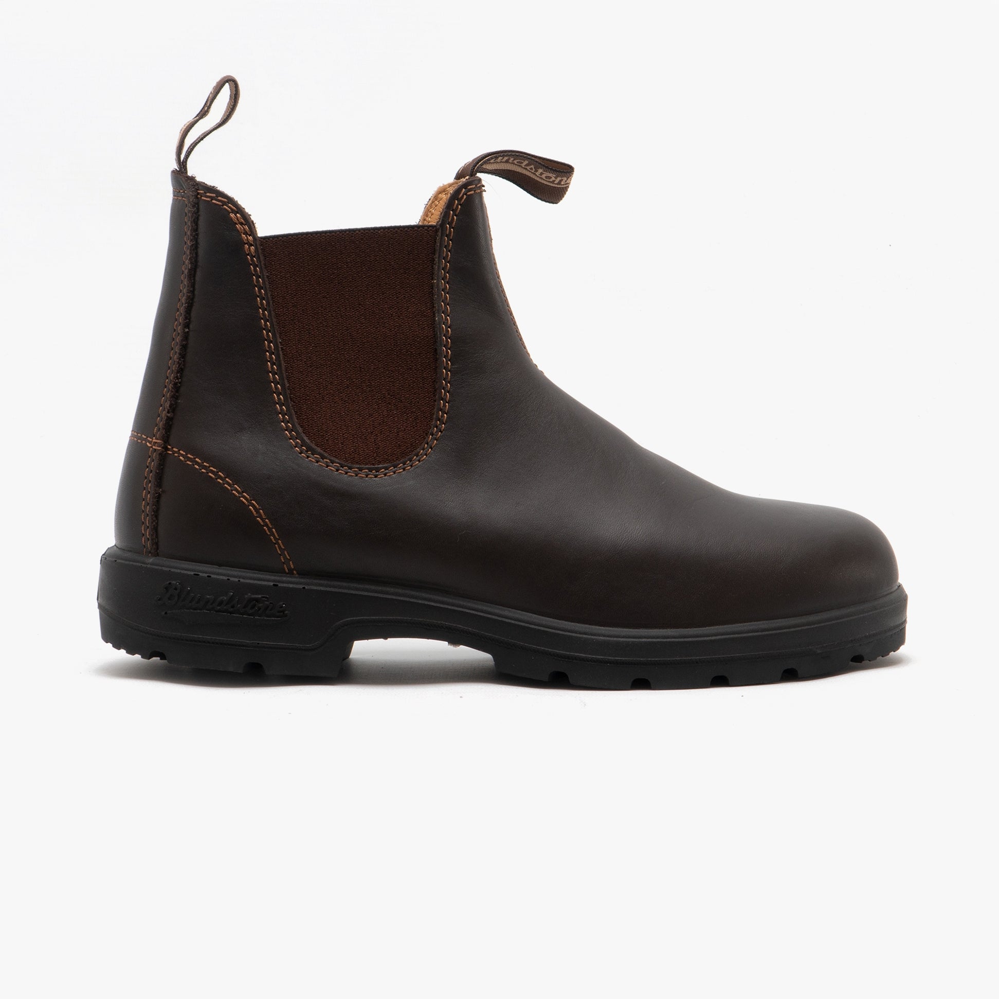Blundstone 550 Mens Premium Leather Chelsea Boots Walnut Brown
