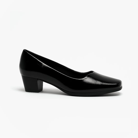 Boulevard L402AP Ladies Shoes Black Patent