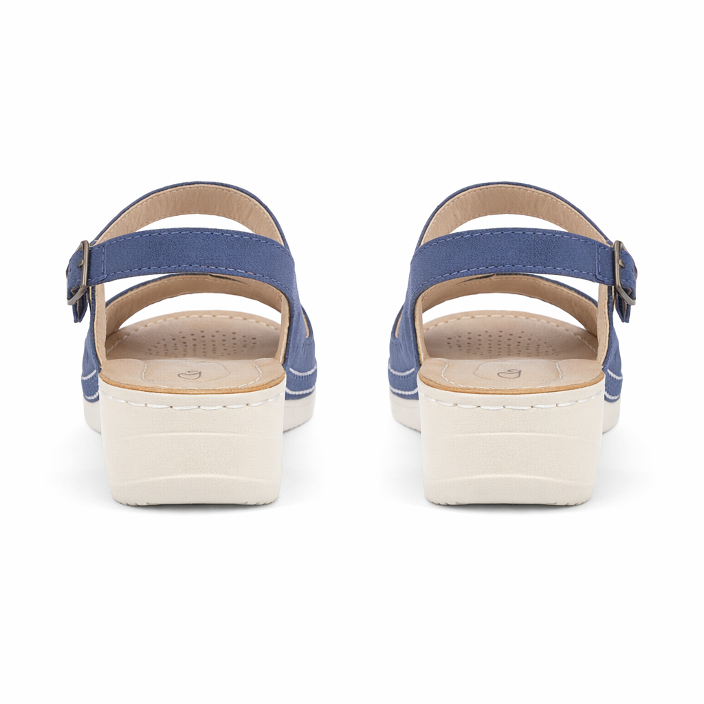 Ladies Sandals Navy Blue